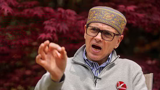 PTI : Former Jammu and Kashmir Chief Minister Omar Abdullah |